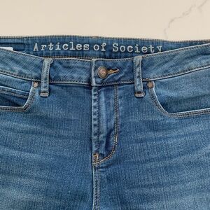 Articles of Society 27 Blue Skinny Jeans EUC